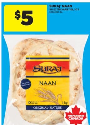 SURAJ® NAAN, 10'S