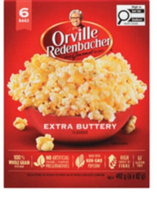 Orville Redenbacher Microwave Popcorn