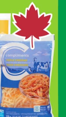 Compliments Shredded Cheese