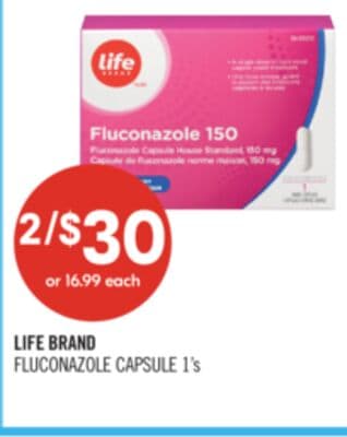 LIFE BRAND FLUCONAZOLE CAPSULE
