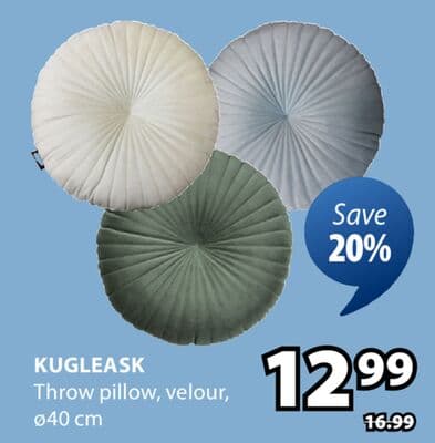 KUGLEASK Throw pillow