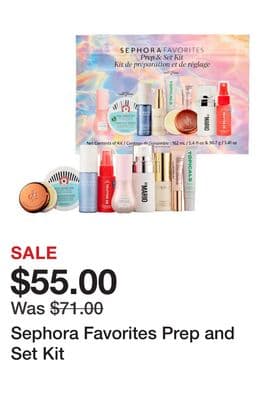 Sephora Favorites Prep and Set Kit