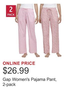 Gap Women's Pajama Pant, 2-pack