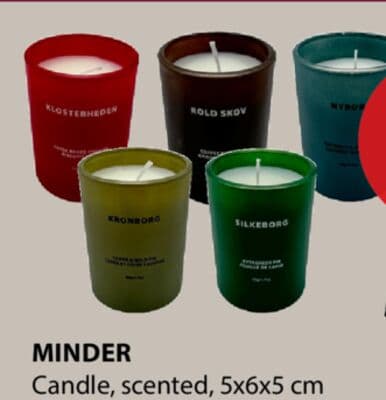 Minder Candle, scented