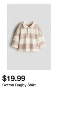 Cotton Rugby Shirt