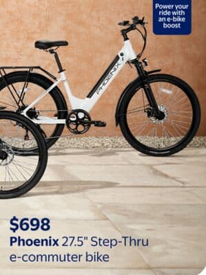 Phoenix 27.5" Step-Thru e-commuter bike
