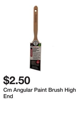 Cm Angular Paint Brush High End