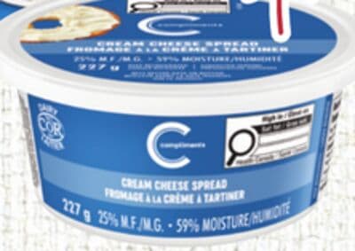 Compliments Cream Cheese or Spread