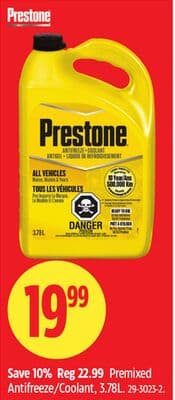 Prestone Premixed Antifreeze/Coolant