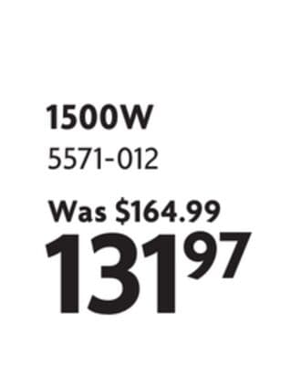 1500W 240V Convection Baseboard Heater with Thermostat