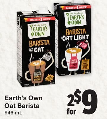 Earth's Own Oat Barista