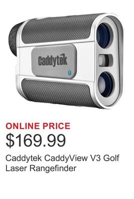 Caddytek CaddyView V3 Golf Laser Rangefinder