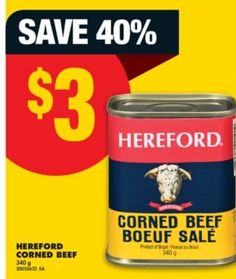 HEREFORD CORNED BEEF, 340 G
