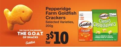 Pepperidge Farm Goldfish Crackers