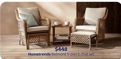 Hometrends Belmont 5-piece chat set