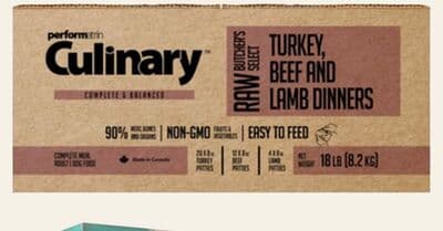Performatrin Culinary Butcher's Select Raw Turkey, Beef & Lamb Adult Dog Food