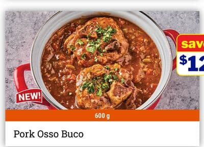 Pork Osso Buco