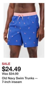 Old Navy Swim Trunks -- 7-inch inseam