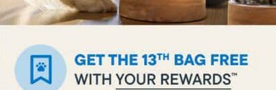 GET THE 13TH BAG FREE with Your Rewards™