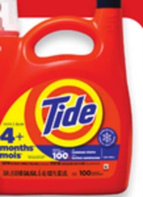 Tide laundry detergent