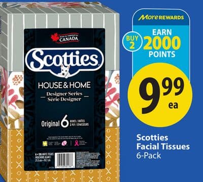 Scotties Facial Tissues