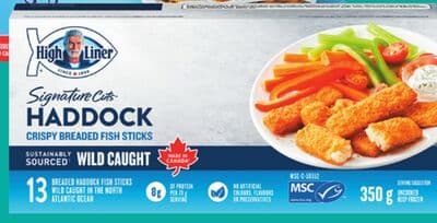 High Liner Signature Cuts or Family Favourites Seafood