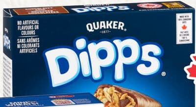 Quaker Dipps Granola Bars