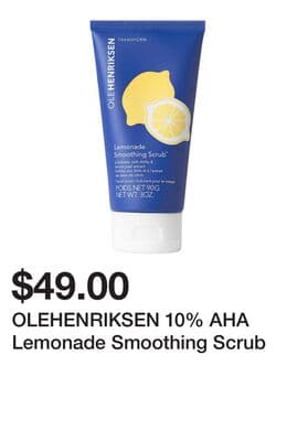 OLEHENRIKSEN 10% AHA Lemonade Smoothing Scrub