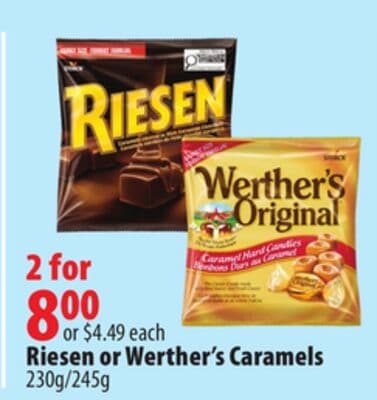 Riesen or Werther's Caramels