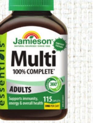 Jamieson Vitamins or Supplements