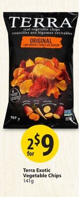 Terra Exotic Vegetable Chips