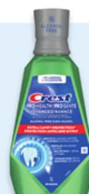 Crest Pro-Health mouthwash 1 L or Complete toothpaste 3-pack