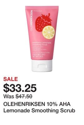 OLEHENRIKSEN 10% AHA Lemonade Smoothing Scrub
