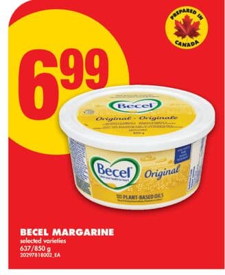 BECEL MARGARINE, 637/850 g