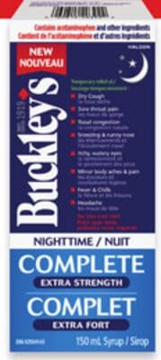 Buckley's Complete nighttime syrup