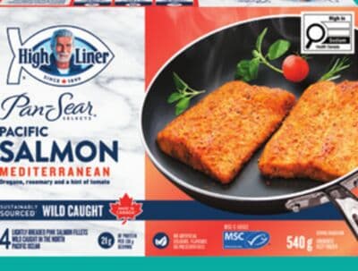 High Liner Pan Sear or Signature Cuts Fish