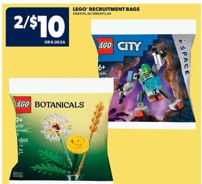LEGO® RECRUITMENT BAGS