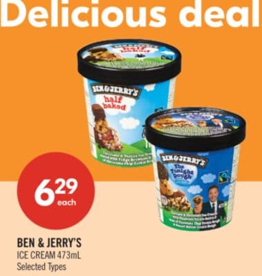BEN & JERRY'S ICE CREAM
