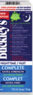 Buckley's Complete nighttime syrup