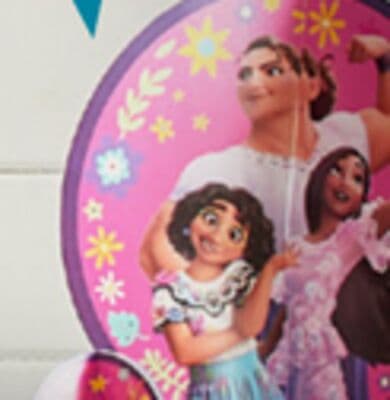 Disney Encanto Table Decorating Kit Centerpiece with Confetti, Purple/Pink, 13-in, 31-pk, for Birthday Party