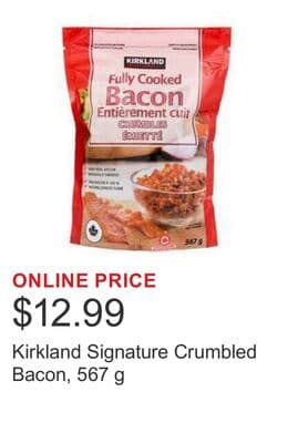 Kirkland Signature Crumbled Bacon, 567 g