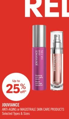 JOUVIANCE ANTI-AGING or MAGISTRALE SKIN CARE PRODUCTS