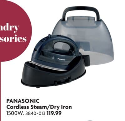 Cordless Steam/Dry Iron