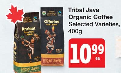 Tribal Java Organic Coffee