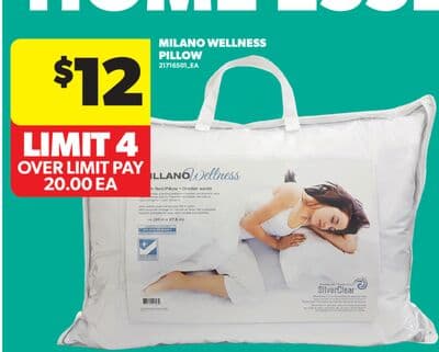 MILANO WELLNESS PILLOW
