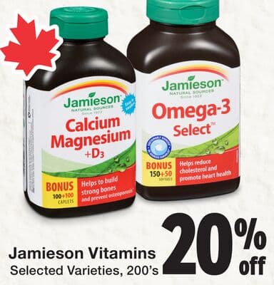 Jamieson Vitamins
