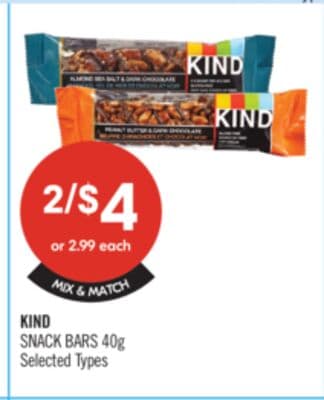 KIND SNACK BARS