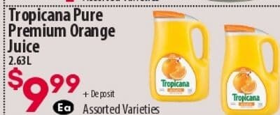 Tropicana Pure Premium Orange Juice