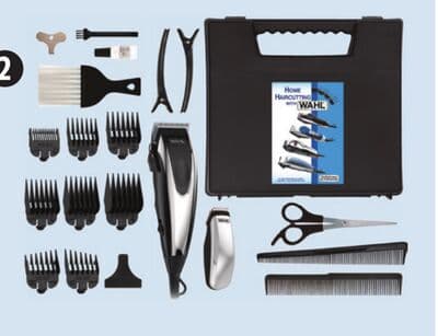 Wahl 22-Pc Chrome Pro Haircutting Kit with Trimmer
