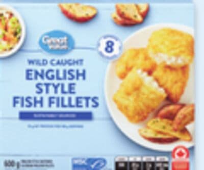 Great value battered fish fillets